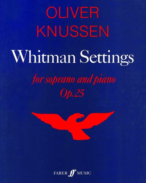  Whitman Settings by Oliver Knussen